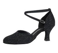 Diamant Women’s Diamant Damen Tanzschuhe Ballroom Dance Shoes, Black (Schwarz/Multicolor), 6 UK