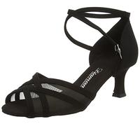 Diamant Women's Damen Latein Tanzschuhe Ballroom Dance Shoes, Black (Schwarz), 6 UK