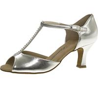 Diamant TANZSCHUHMANUFAKTUR Women's 025-087-013 Dance Shoe, Silber, 4 UK