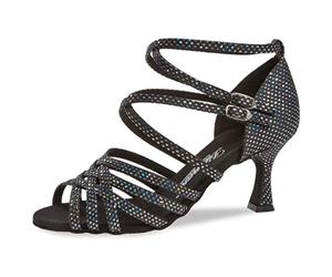 Diamant Women's Dance Shoes 108-087-183 - Size: UK 4 Black Silver
