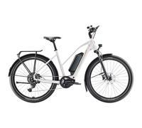 Diamant Zing Trip Core Mid Step 545Wh Electric Hybrid Bike in Baumwollweiss XXS