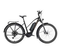 Diamant Zing Trip Core Mid Step 545Wh Electric Hybrid Bike in Samtschwarz XXS