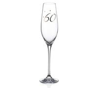 Diamante 60th Birthday Champagne Flute Adorned with Crystals by Swarovski® - Made From Premium Lead Free Crystal Glass