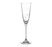 Diamante 70th Birthday Champagne flute Adorned with Swarovski - Single Glass