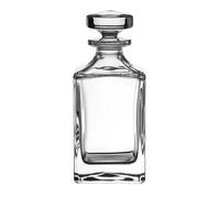 Diamante Auris Plain Whisky Decanter - 800ml - Made From Premium Lead Free Crystal Glass