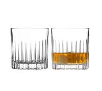 Diamante Broadway Crystal Tumblers - Set of 2 - Made From Premium Lead Free Crystal Glass