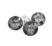 Diamante Buttons Rhinestone Buttons 100pcs Crystal Diamante for Clothes Round Sewing Sofa Crafts Home Decor 18mm 20mm 25mm 30mm(Color-01,30MM)
