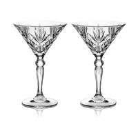 Diamante Chatsworth Crystal Martini Glasses - Set of 2