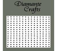 Diamante Crafts 225 x 2mm Black Diamante Self Adhesive Rhinestone Craft Embellishment Gems - created exclusively