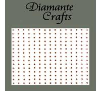 Diamante Crafts 225 x 2mm Brown Diamante Self Adhesive Rhinestone Craft Embellishment Gems - created exclusively