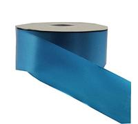 Diamante Crafts 90m Roll Florist Ribbon - Poly Ribbon 100 Yards 2" - 44 Colours (Turquoise)