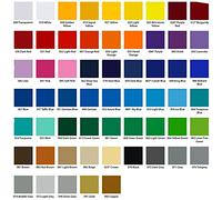 Diamante Crafts A4 Vinyl Sheets - Oracal 651 - Self Adhesive - Mix Colours - Gloss - Choose Quantity (Mix Colours - Gloss, 5 Sheets)