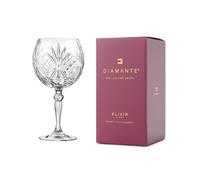 DIAMANTE Gin Copa Glass - 'Chatsworth' - Single Gift Box of 1 Glass
