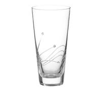 Diamante Glasgow Crystal Vase Adorned with Swarvoski Crystals - 20cm - Made From Premium Lead Free Crystal Glass