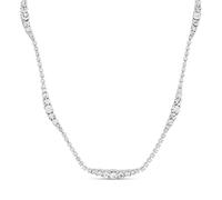 Diamante Graduated Crystal Necklet - J5302