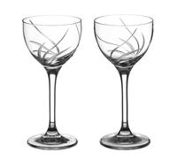 Diamante Meadow Collection Nick & Nora Glasses - Set of 2