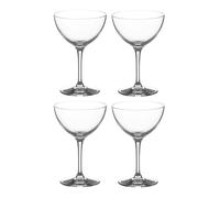Diamante Mini Cocktail Coupes Glasses - Set of 4