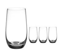Diamante Moda Highball Glasses - Set of 4 - Made From Premium Lead Free Crystal Glass