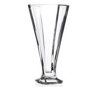 Diamante Quadro Medium Crystal Vase - 28cm - Made From Premium Lead Free Crystal Glass