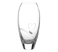 Diamante Romance Bud Vase Adorned with Crystals by Swarovski® - 18cm - Made From Premium Lead Free Crystal Glass