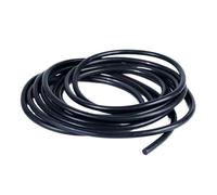 Diameter 1~25mm Black Round Solid Silicone Strip Cord Rod Bar Silicone Gasket Trim Seal Strip O Ring High Temperature Waterproof(Diameter 3.5mm x1m)