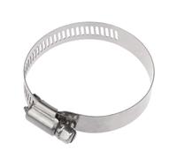 Diameter 50/75/100/150/200mm Stainless Steel Drive Hose Clamps Adjustable Gear Worm Fuel Tube Water Pipe Fixed Clip Spring(100mm)