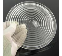 Diameter 50mm 80mm 112mm 120mm 130mm 150mm Glass Fresnel Thread Lens High Borosilicate Stage Light Spotlight Lenses(D150 F120)