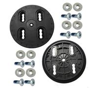 Diameter 99mm Snowboard Binding Mounting Plate Disc 4 Hole Pattern 4 X 4 Spare Parts Strap-In Technine With Screw FixingSet