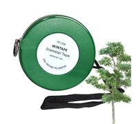 Diameter Measuring Tape - Imperial & Metric Pipe Measure Tool | Flexible Pocket Tape Measure for Tree Girth, Rolling Measurements, Professional Use Outdoor & Industrial Jobs 2.36x0.79in