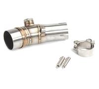 Diameter Slip Exhaust Pipe For K&awasaki ER6F ER6N For Ninja650 Z650 For Ninja 650 Motorcycle Middle Link Muffler Slip-on Escape 42mm Exhaust Pipe