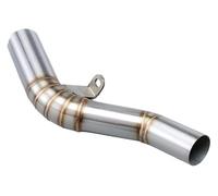 Diameter Slip Exhaust Pipe For S&uzuki GSXR 600 750 K8 K9 L1 GSXR750 GSXR600 2008 2009 2010 Motorcycle Middle Escape Mid Link Exhaust Pipe