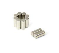Diametrically Magnetised N42 Neodymium Magnet for Providing Rotational Movement - 6mm dia x 14mm thick - Pack of 10
