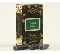 Diamine 150th Anniversary Ink Cartridges Pack of 20 - Tropical Green