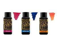 Diamine - 30ml Fountain Pen Ink - 3 Pack - Majestic Blue, Amaranth, Autumn Oak
