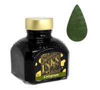 Diamine 80ml Green Ink for Fountain & Dip Pens - Assorted Shades of Green ink