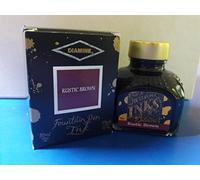 Diamine 80ml Rustic Brown fountain pen ink bottle