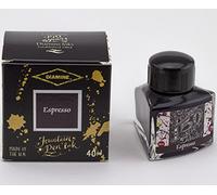 Diamine Espresso Fountain Pen Ink - 150 Year Anniversary Edition (40ml, Pigment-based, Glass Bottle, Espresso)