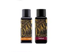Diamine Fountain Pen Ink 30ml Oxblood & Ancient Copper - 2 Pack
