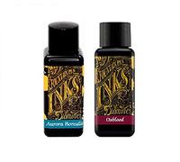 Diamine Fountain Pen Ink 30ml Oxblood & Aurora Borealis - 2 Pack