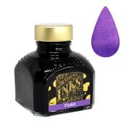 Diamine Glass Bottled Ink (80ml) For Fountain Pens - Blues & Purples