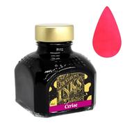 Diamine Ink Bottles - Choose Colour & Bottle Size 80ml/250ml/500ml, Perfect for Artists, Writers, Schools, Large Workplaces (80ml, Cerise)