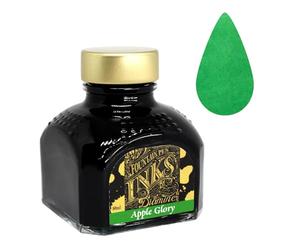 Diamine Ink Bottles - Choose Colour & Bottle Size 80ml/250ml/500ml, Perfect for Artists, Writers, Schools, Large Workplaces (80ml, Apple Glory)