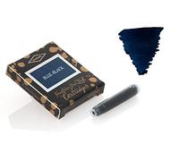Diamine Ink Cartridges 6's Small International Size Blue/Black