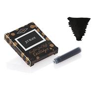 Diamine Ink Cartridges 6's Small International Size Jet Black