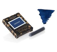 Diamine Ink Cartridges 6's Small International Size Midnight