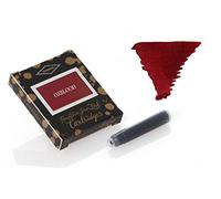 Diamine Ink Cartridges 6's Small International Size Oxblood
