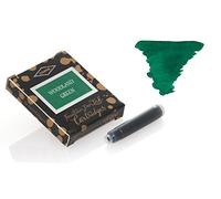 Diamine Ink Cartridges 6's Small International Size Woodland Green