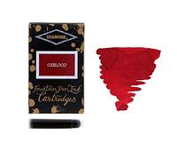 Diamine Oxblood fountain pen ink cartridges 18 PACK