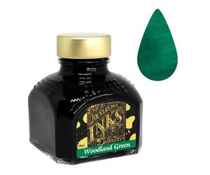Diamine Woodland Green Ink - Choose 30ml, 80ml Bottle, 6 Pack or 18 Pack