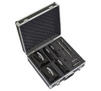 Diamond 5 Core Kit With Adaptors Hex & SDS Plus 100mm & 300mm Adaptors